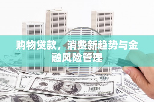 曲沃购物贷款，消费新趋势与金融风险管理