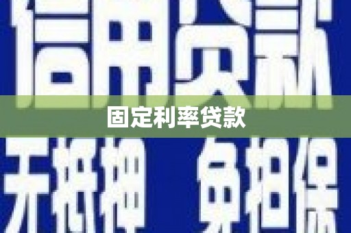 头份固定利率贷款