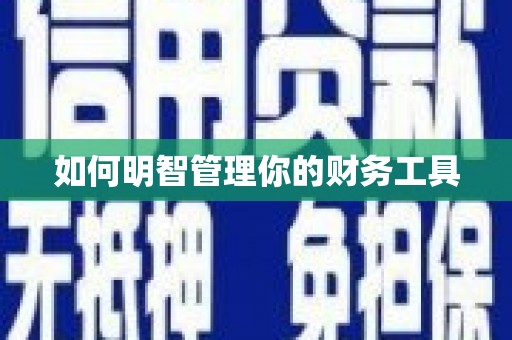 云南如何明智管理你的财务工具
