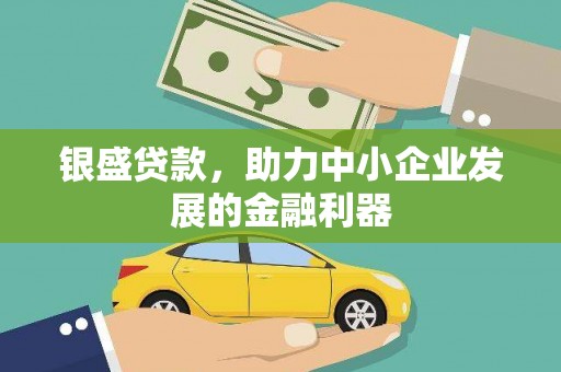 新平银盛贷款，助力中小企业发展的金融利器