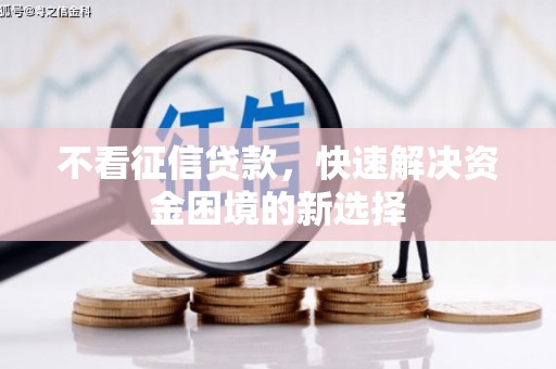 果洛不看征信贷款，快速解决资金困境的新选择