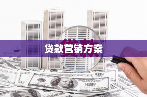 班玛贷款营销方案