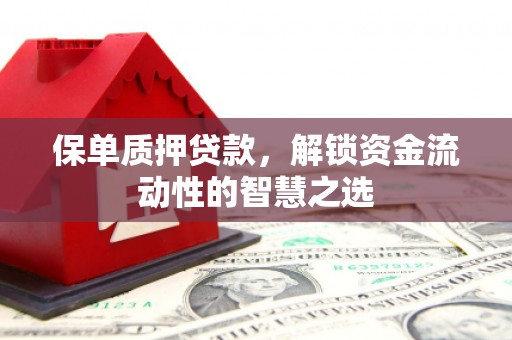 吴中保单质押贷款，解锁资金流动性的智慧之选