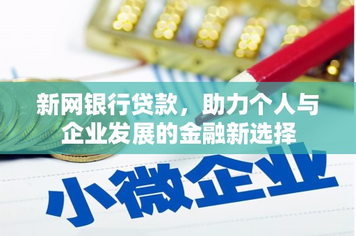 灵山新网银行贷款，助力个人与企业发展的金融新选择