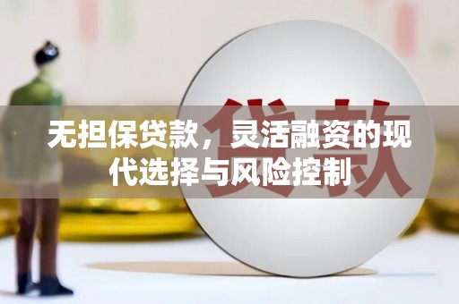 西昌无担保贷款，灵活融资的现代选择与风险控制