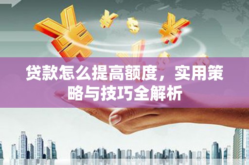 龙文贷款怎么提高额度，实用策略与技巧全解析