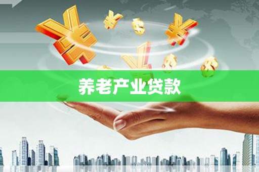 日喀则养老产业贷款