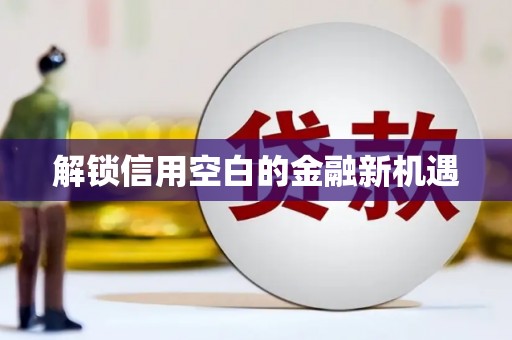双滦解锁信用空白的金融新机遇